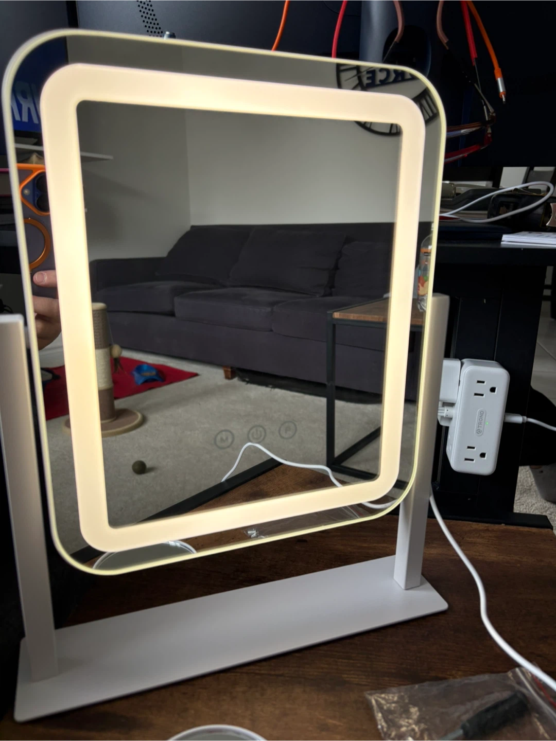 LED Vanity Mirror with Touch Control - photo 4