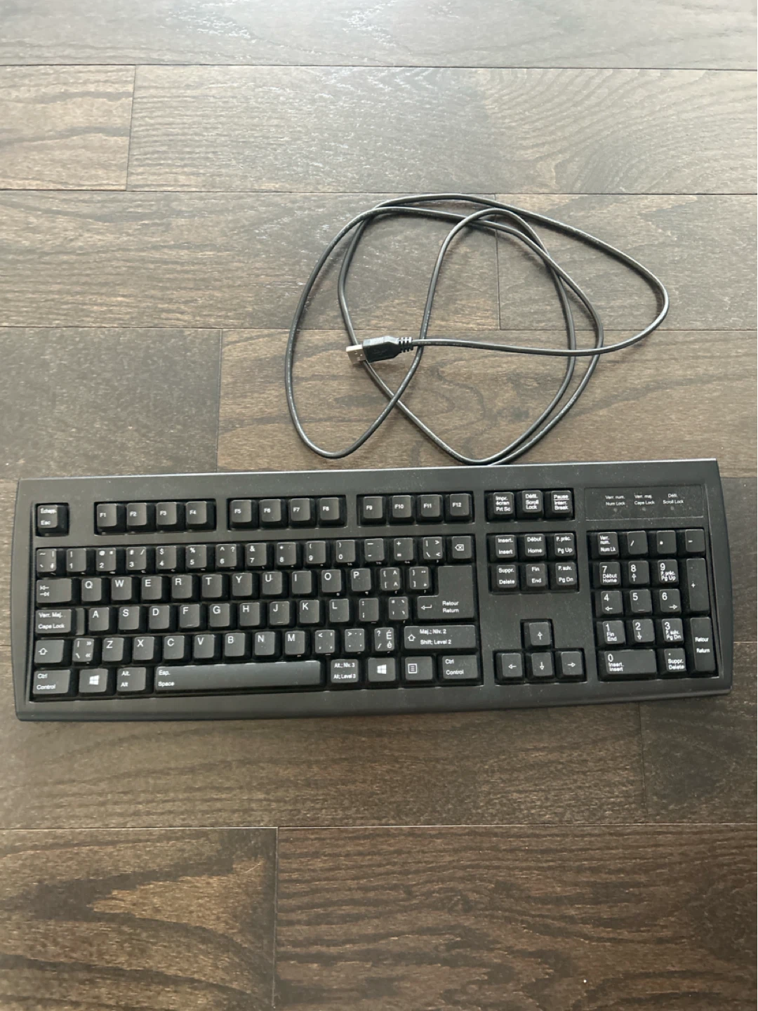 Free wired keyboard