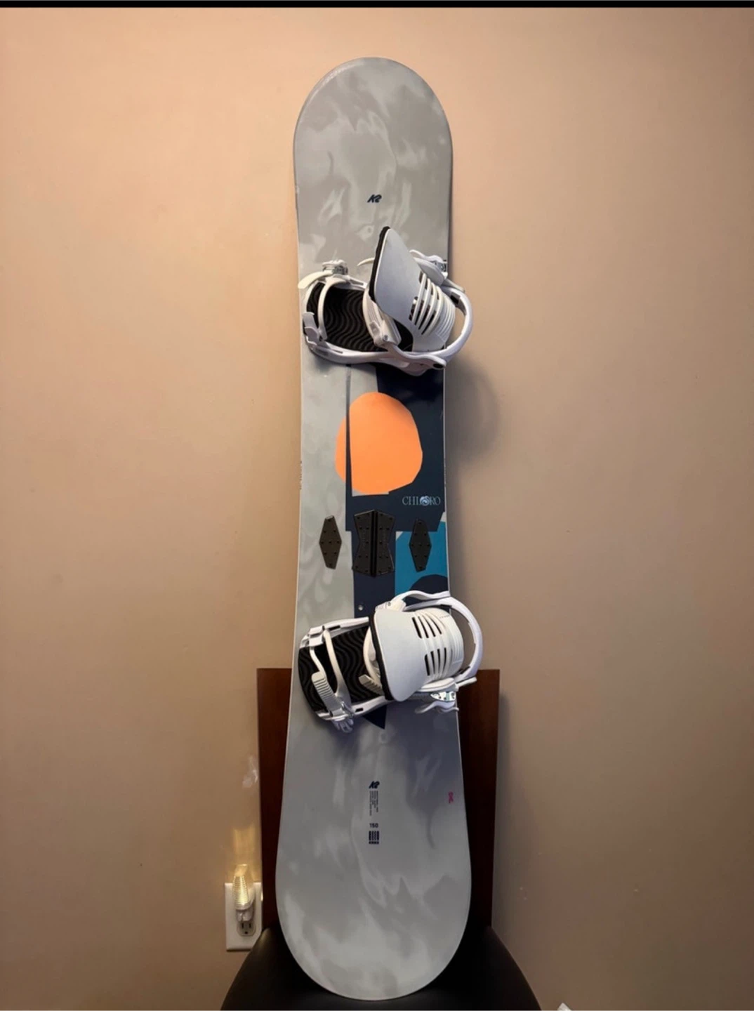 K2 Chloro Snowboard with Cassette Bindings