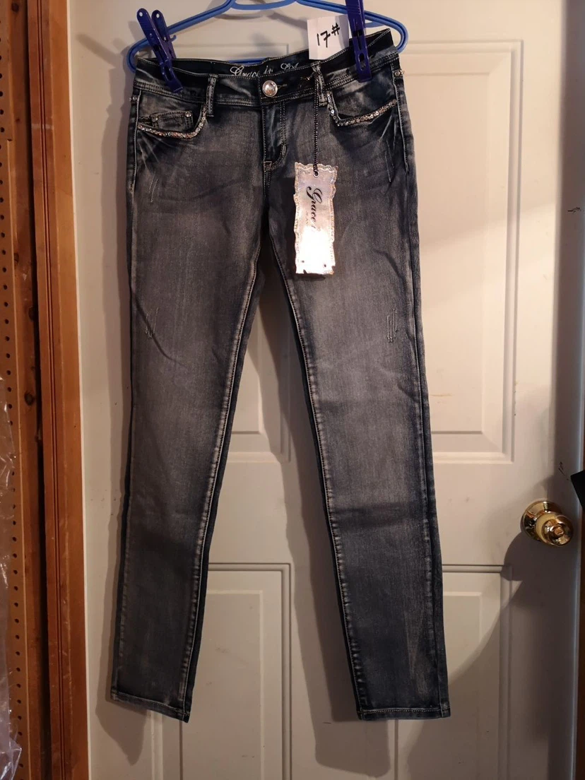Grace in LA Embellished Jeans