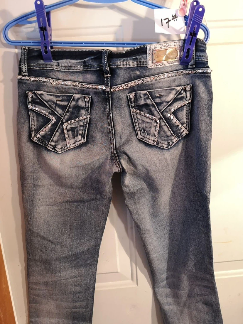 Grace in LA Embellished Jeans - photo 2