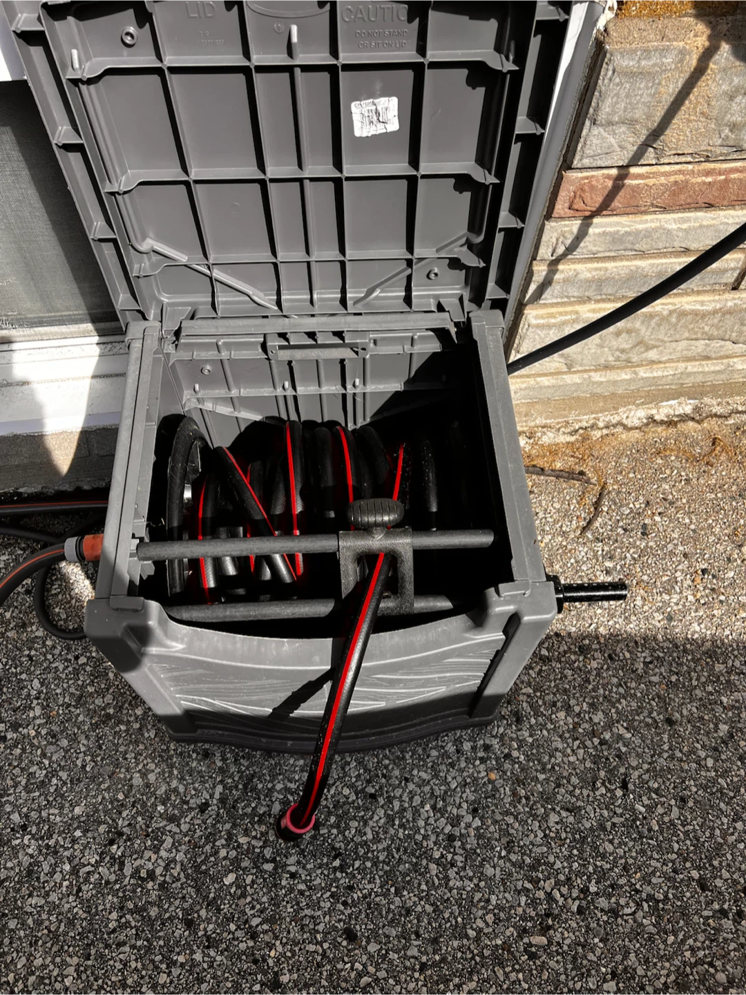 Suncast Garden Hose Reel Hideaway
