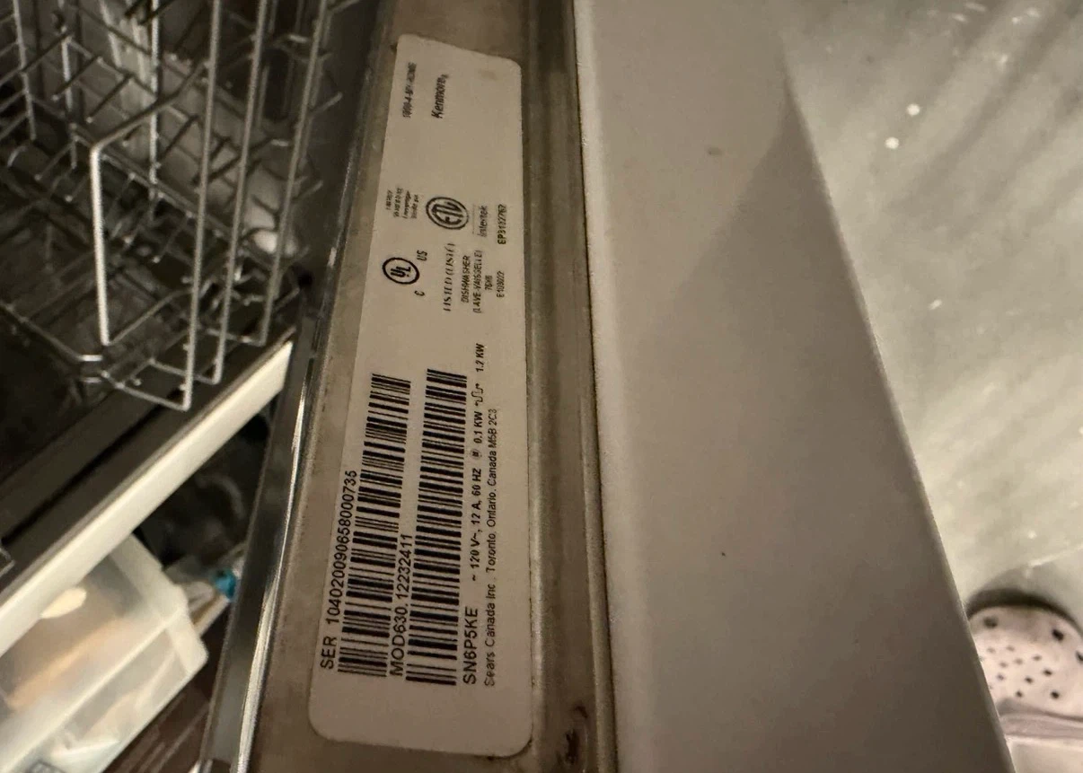Kenmore Dishwasher - photo 2