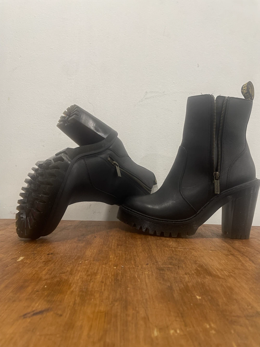 Dr. Martens Black Heeled Boots - photo 2
