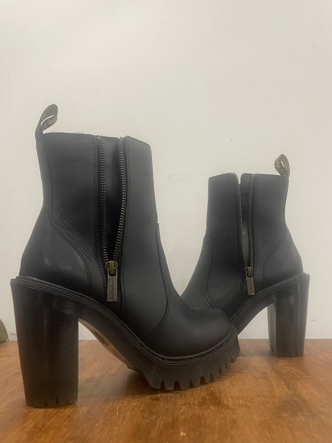 Dr. Martens Black Heeled Boots - photo 3