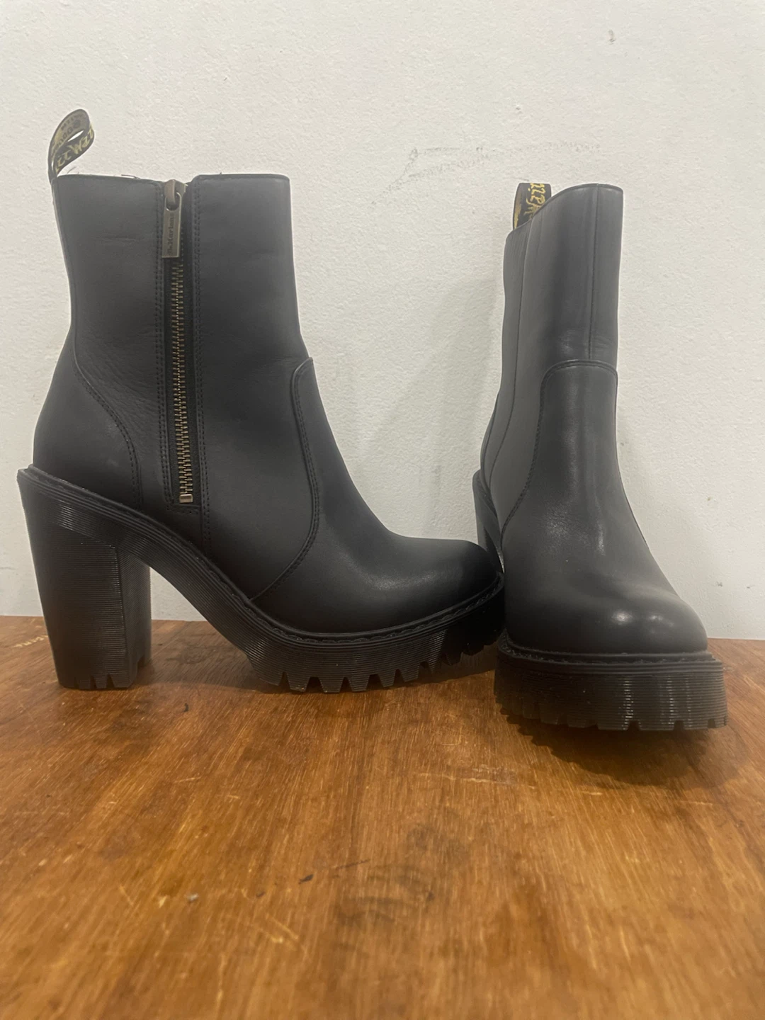 Dr. Martens Black Heeled Boots - photo 5