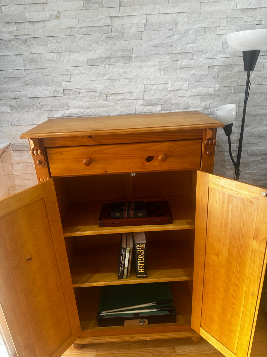 Solid Wood Storage Cabinet - photo 5