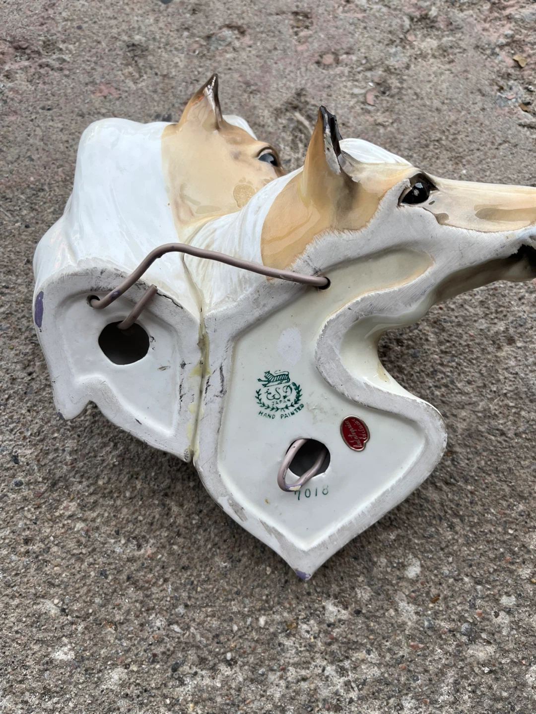 Vintage Lefton Japan Ceramic Horse Head Wall Decor - photo 2