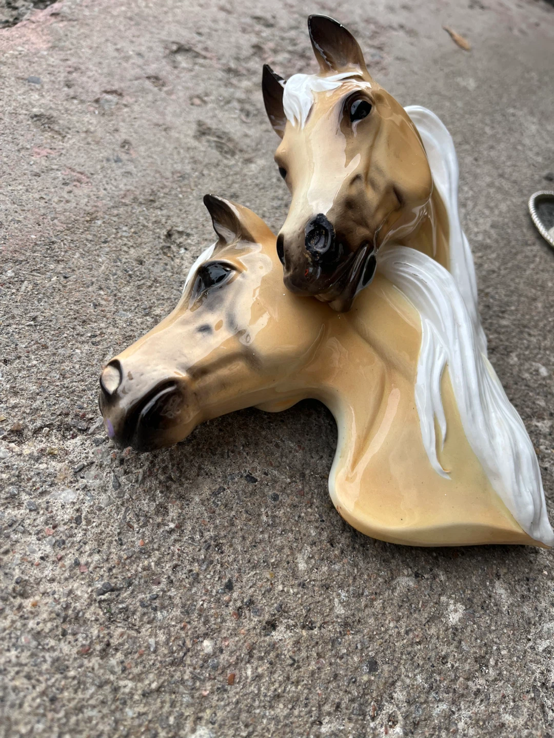 Vintage Lefton Japan Ceramic Horse Head Wall Decor - photo 3
