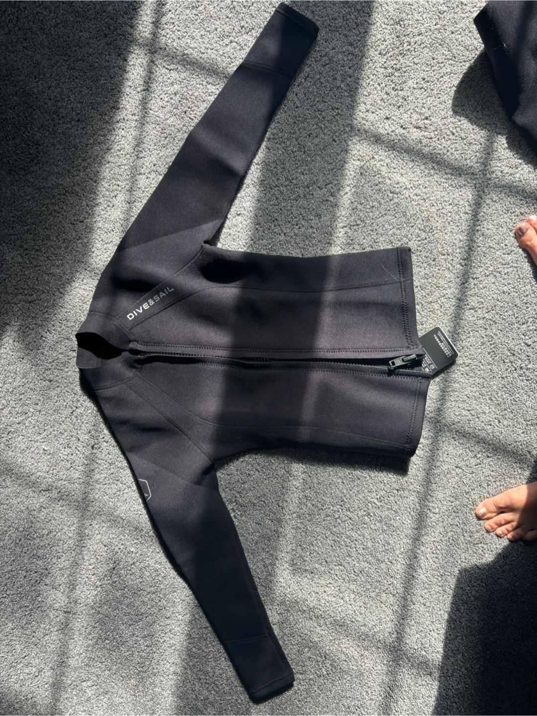 DIVE&SAIL Black Wetsuit Jacket - photo 3
