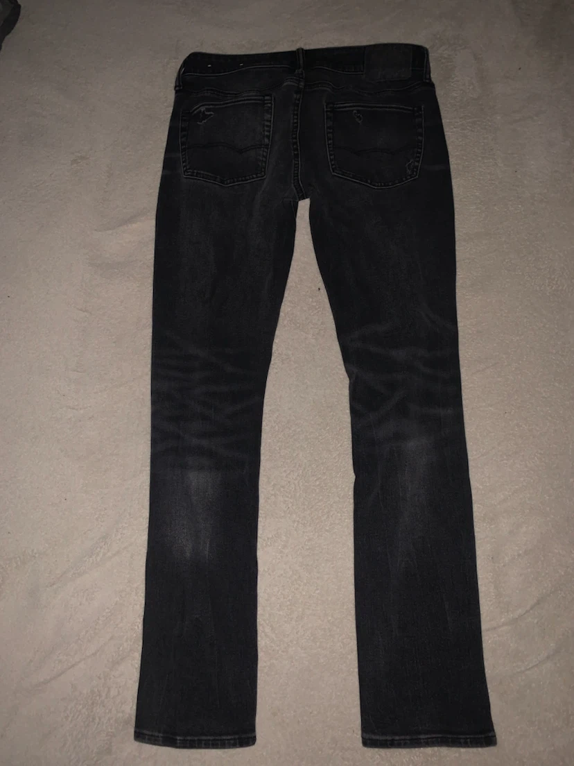 American Eagle Black Distressed Jeans - photo 2