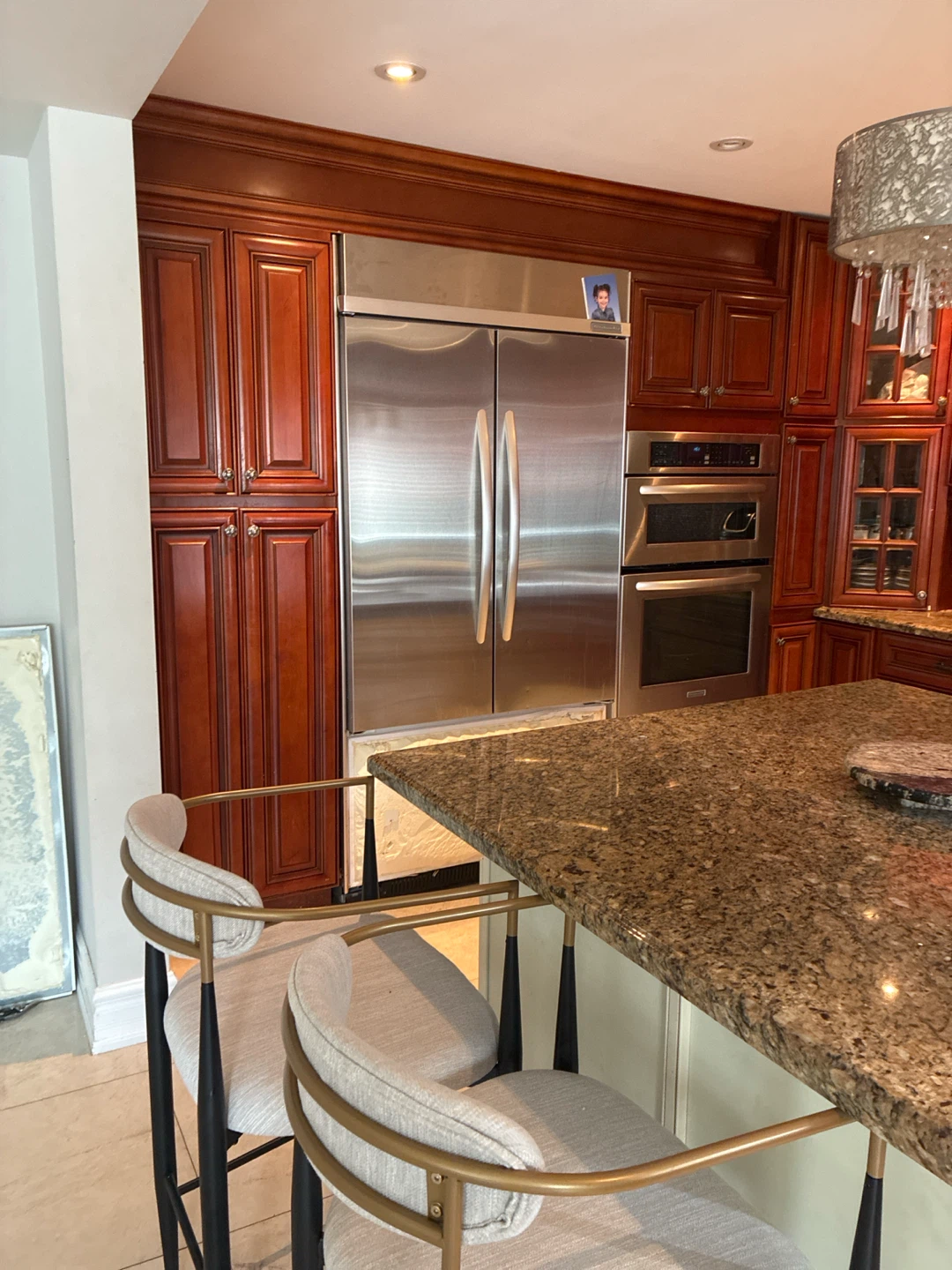 Solid Wood Kitchen Cabinet Set