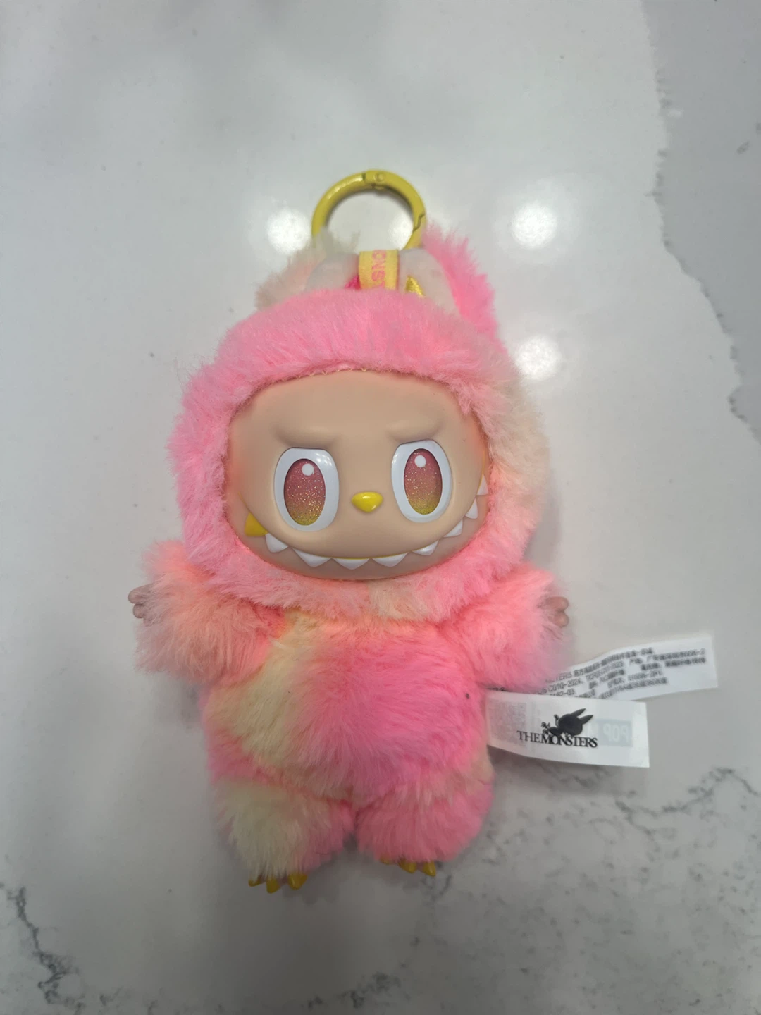 Authentic Labubu Pop Mart The Monsters Plush Keychain
