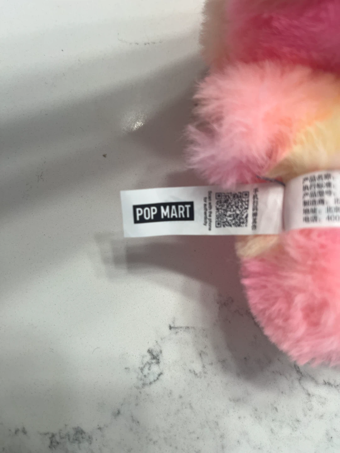 Authentic Labubu Pop Mart The Monsters Plush Keychain - photo 3