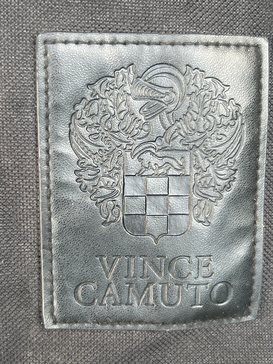 Vince Camuto Black Nylon Duffel Weekender Travel Bag - photo 2