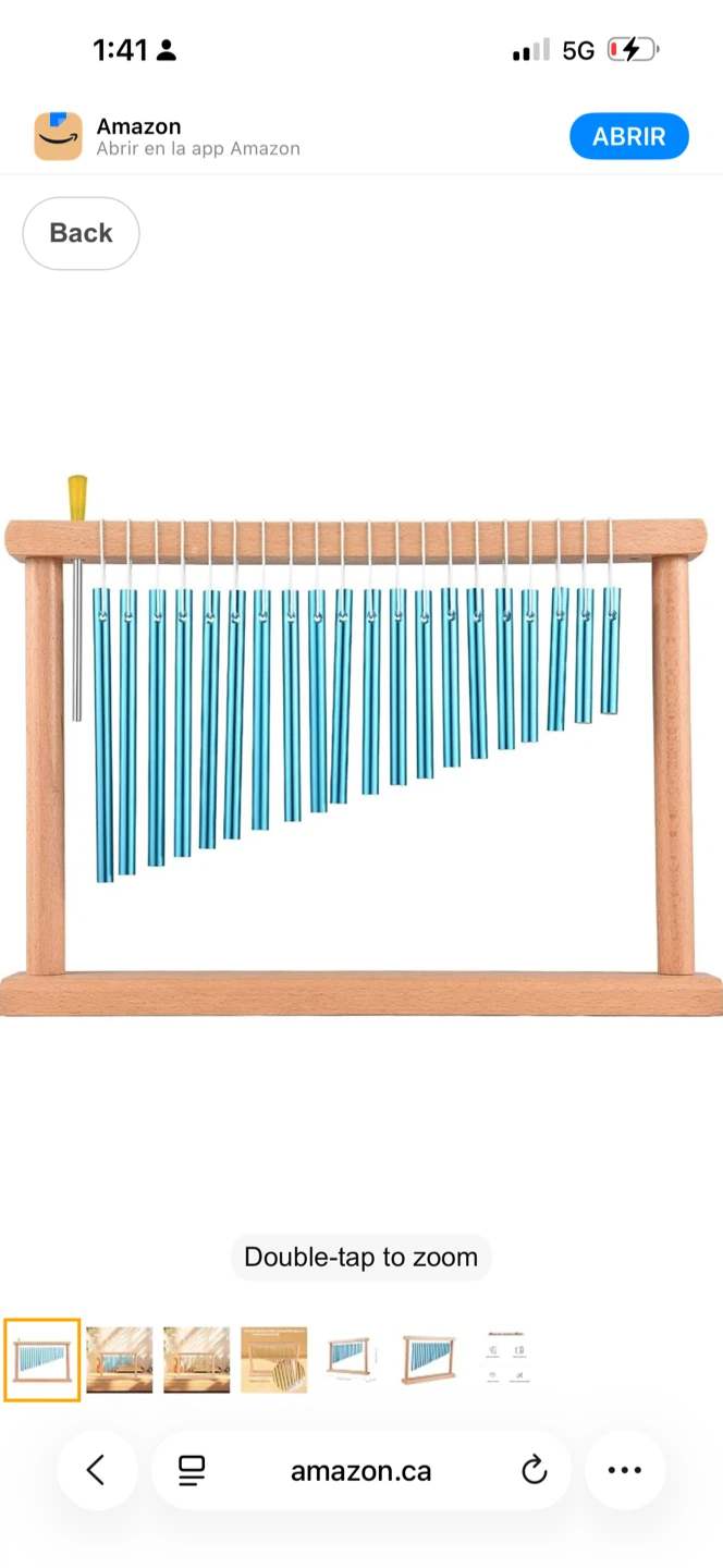 Desktop Bar Chime Musical Instrument