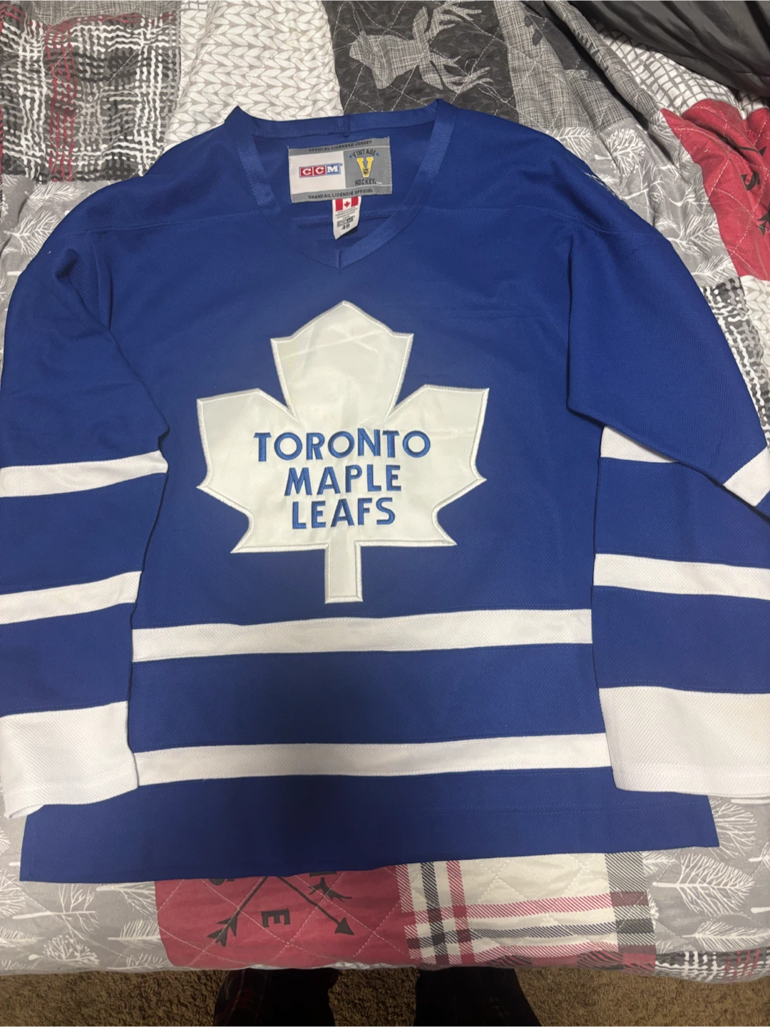 CCM Toronto Maple Leafs Felix Potvin Jersey