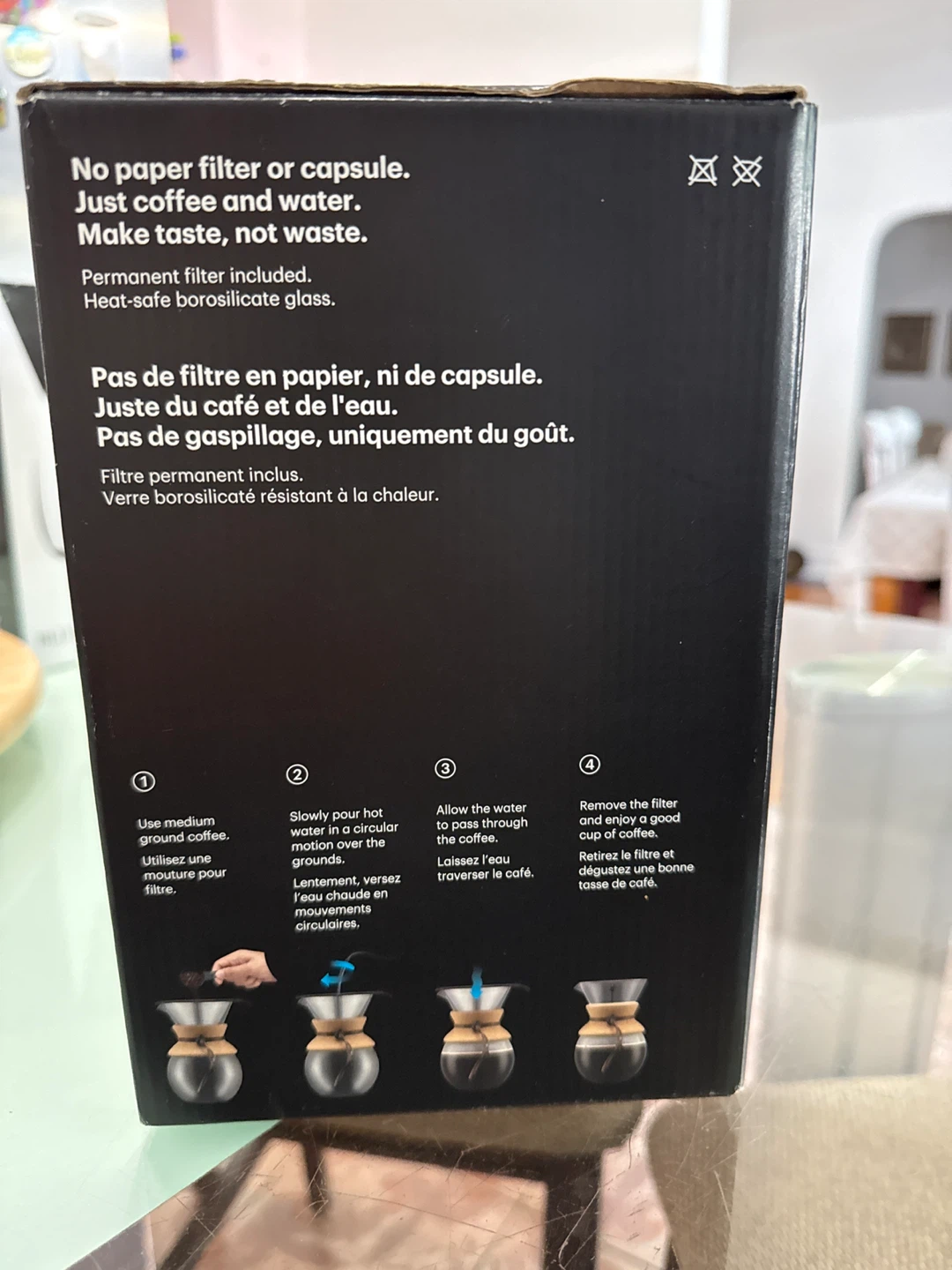 Bodum Pour Over Coffee Maker 8 Cups - photo 3