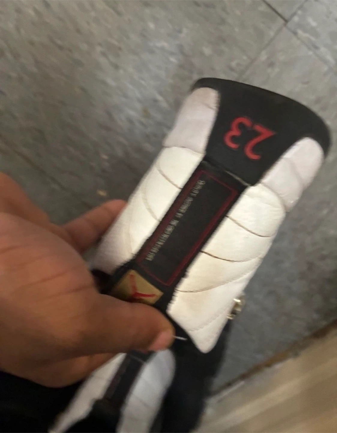 Air Jordan 12 Retro White and Black - photo 2
