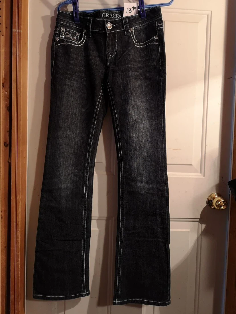Grace in LA Embellished Jeans