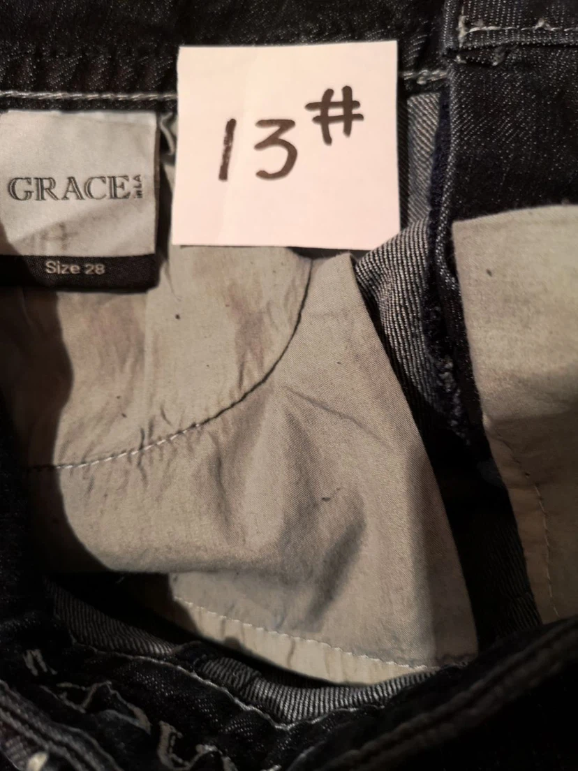 Grace in LA Embellished Jeans - photo 3