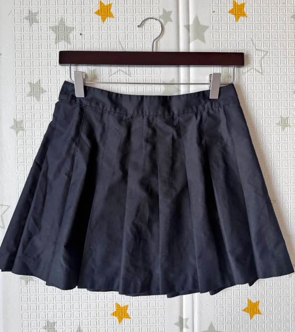 ARITZIA pleated black mini skirt - photo 3
