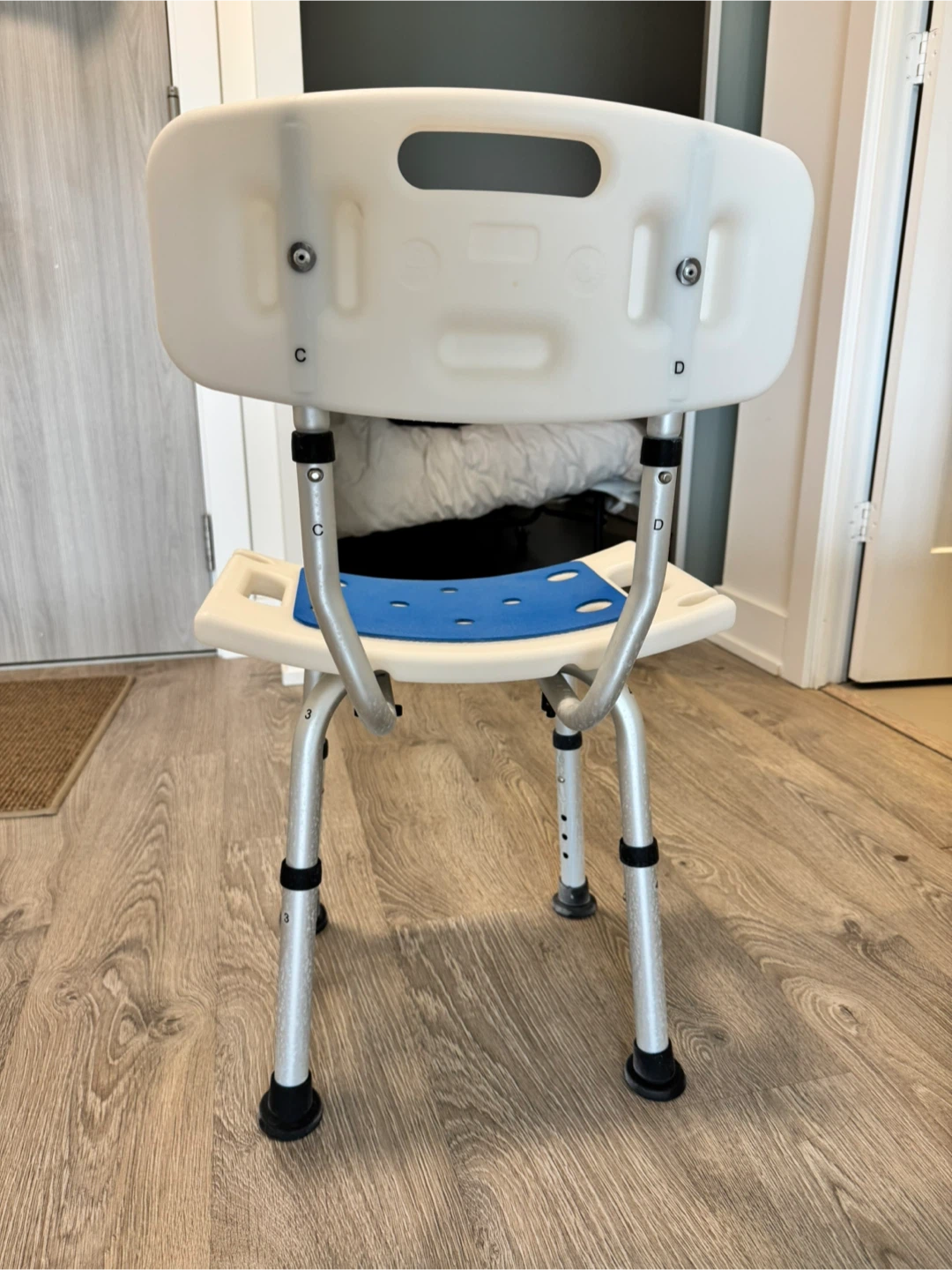 Careboda Shower Chair with Backrest - photo 3