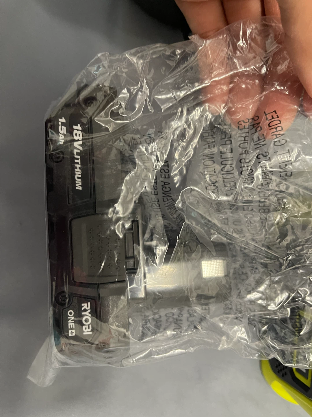 Ryobi 18V ONE+ Charger and 1.5Ah Battery - photo 2