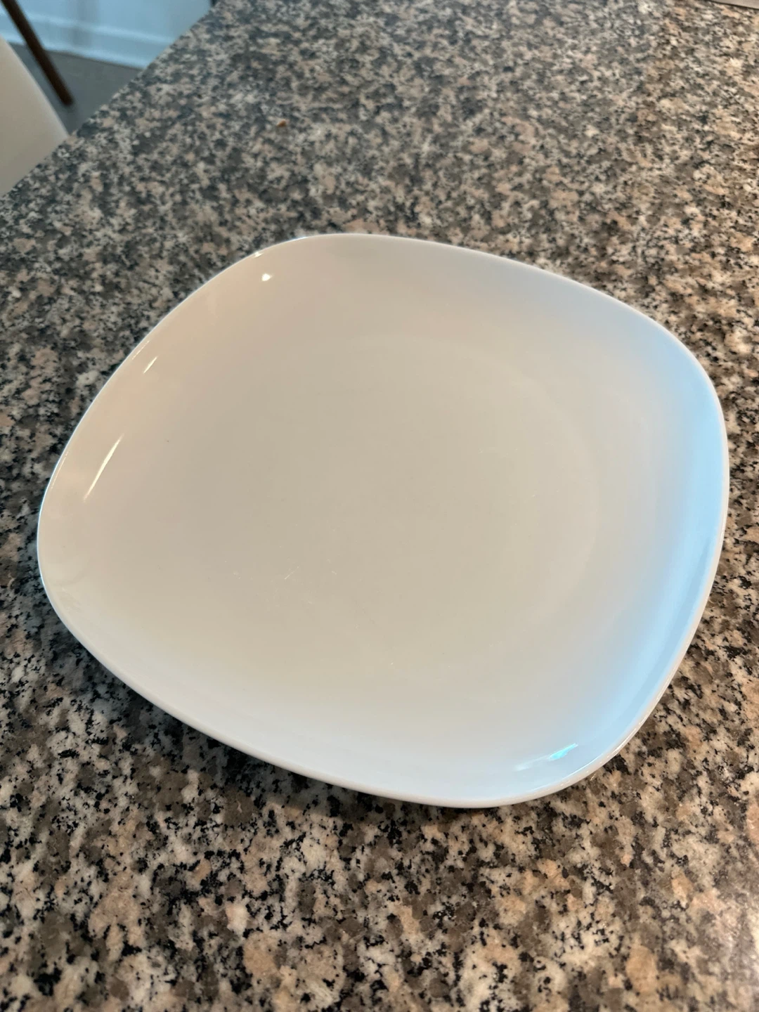 IKEA White Square Dinner Plates - photo 3
