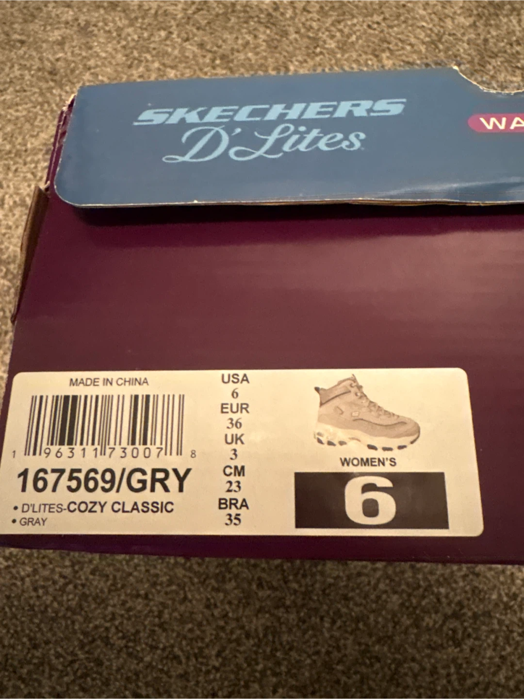 New Skechers D'Lites Cozy Classic Boots - Women's Size 6 - photo 4