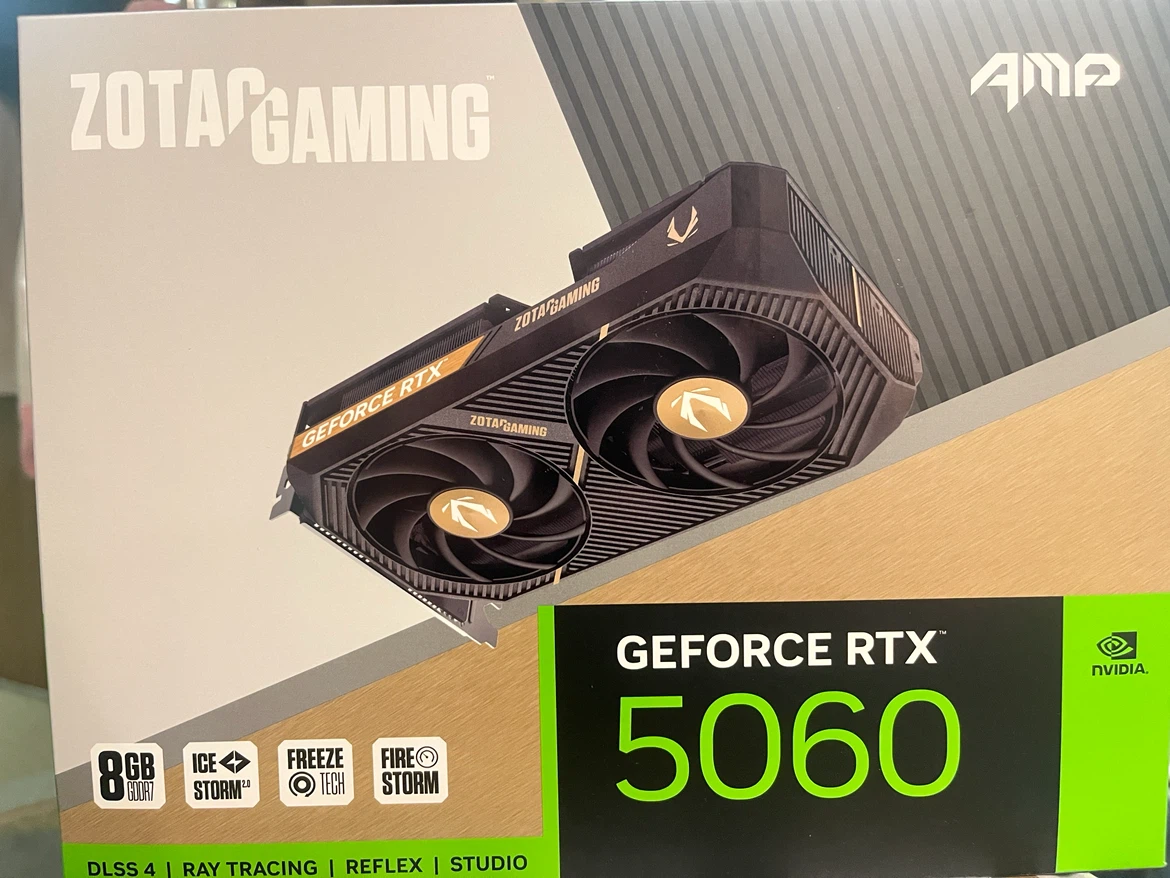 ZOTAC Gaming GeForce RTX 5060 8GB AMP