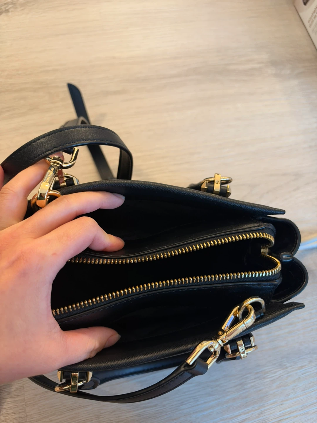 Michael Kors Black Satchel Handbag – Lightly Used - photo 3