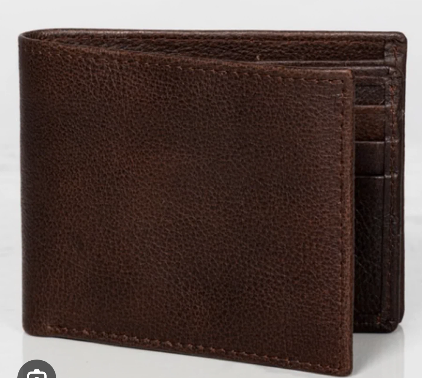 Danier leather Brown Leather Bifold Wallet