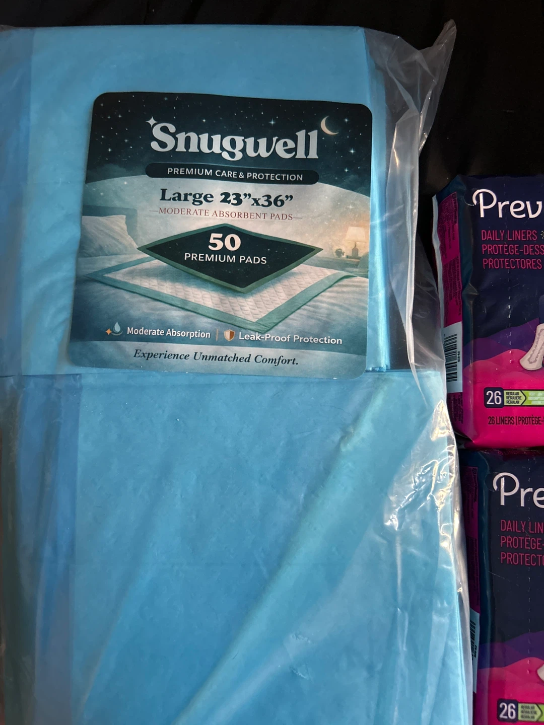 Snugwell Absorbent Pads and Prevail Daily Liners - photo 2