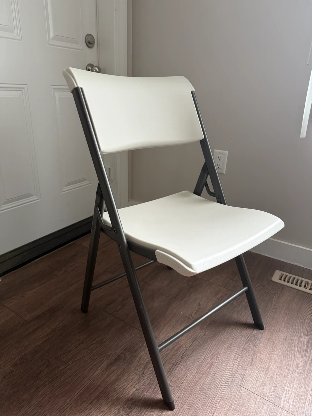 White Folding Chair