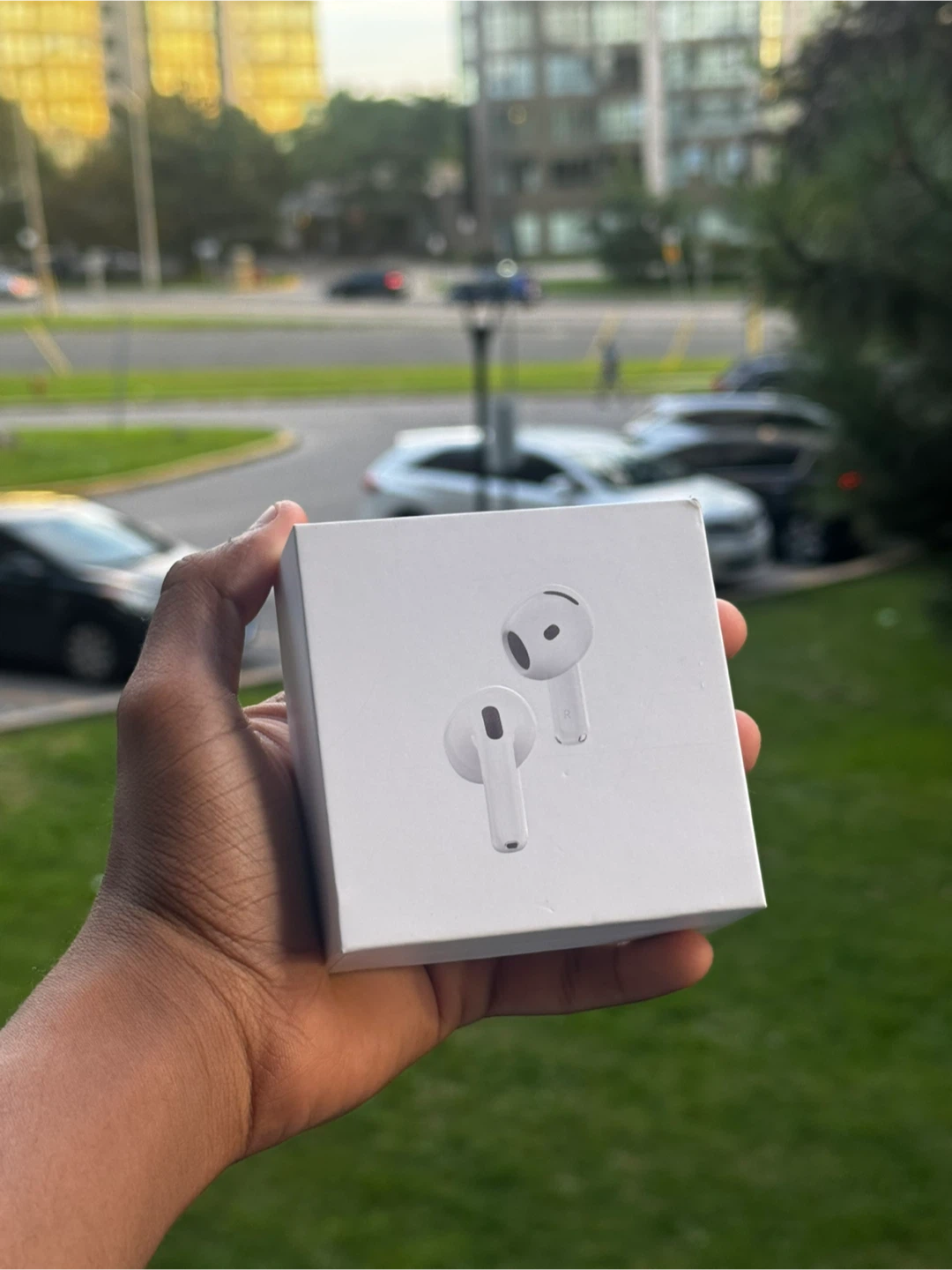 AirPods 4 with noise cancellation