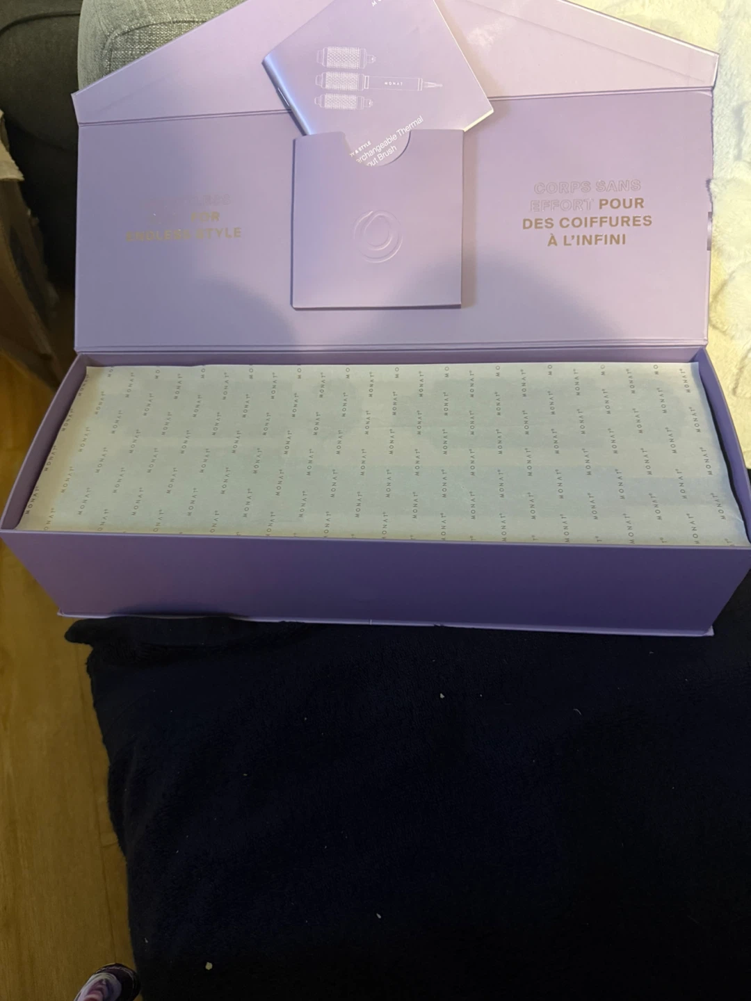 Monat Interchangeable Thermal Blowout Brush