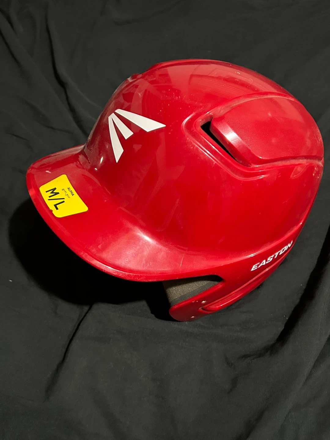 Easton Alpha Baseball Helmet Red M/L