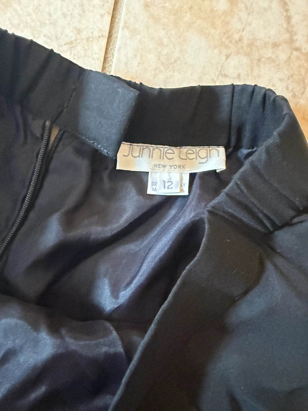 Junnie Leigh Black Skirt Size 12 - photo 2