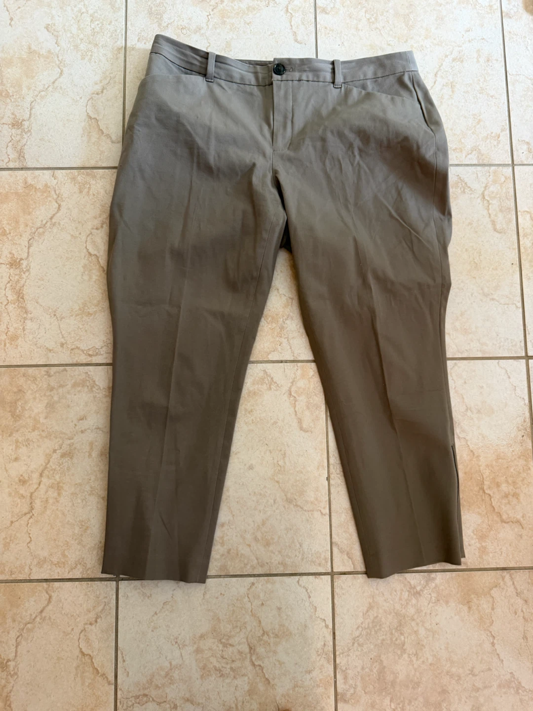 Eddie Bauer Khaki Trousers size 12