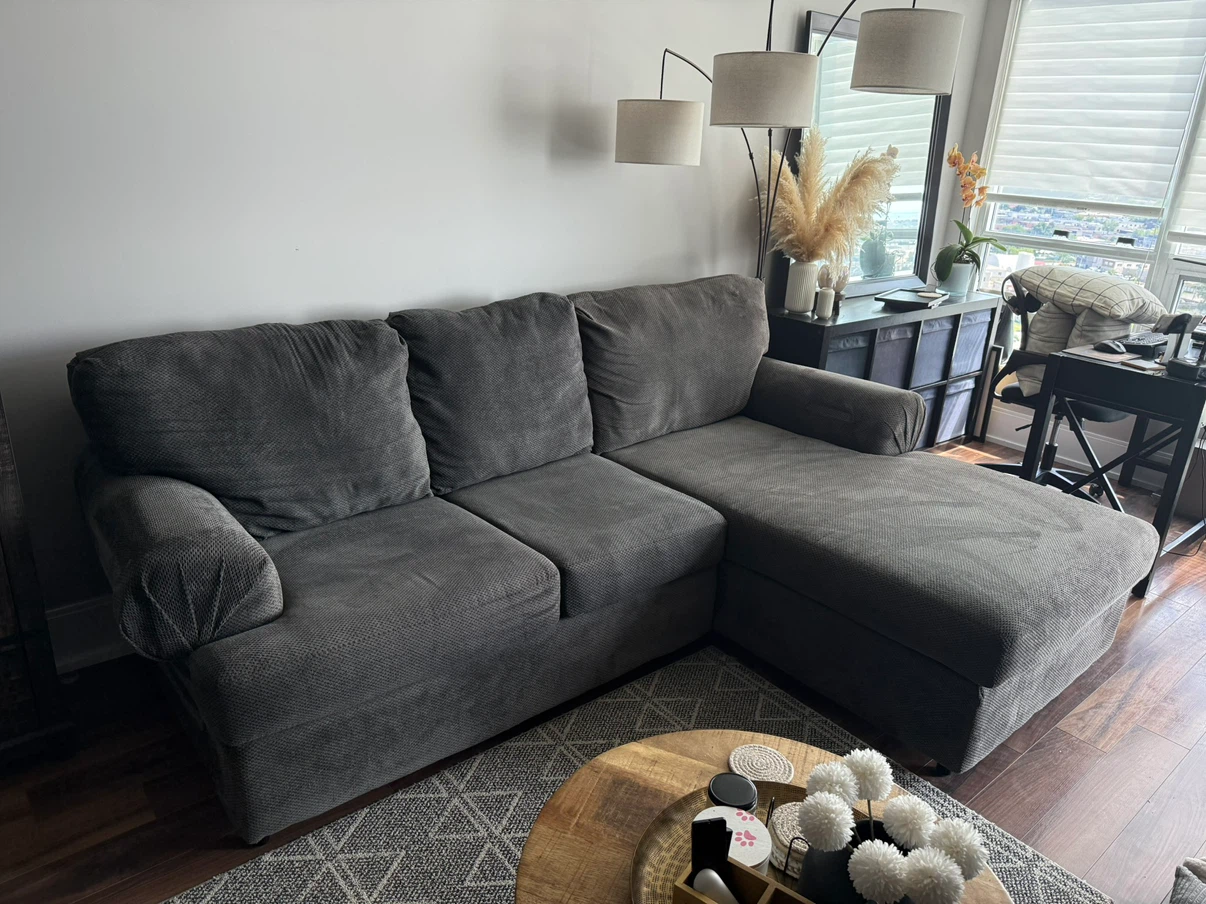 3-seater Sectional - soooo comfy!!