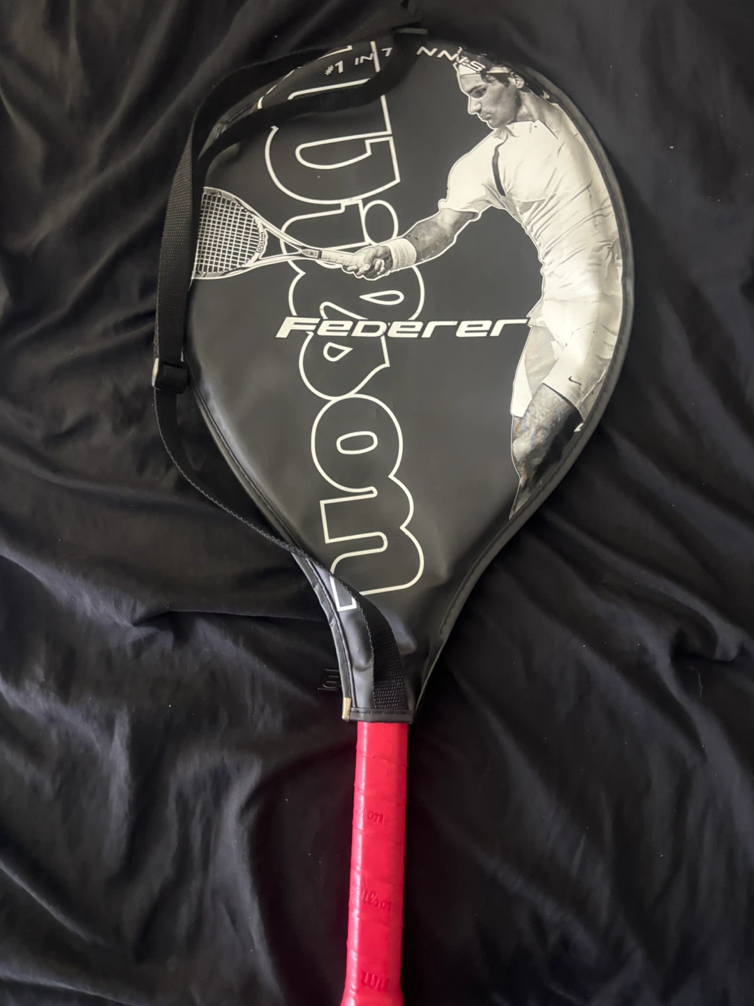 Wilson Federer Titanium Tennis Racket - photo 4