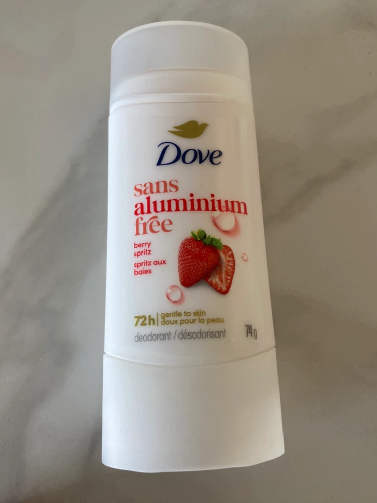 Dove aluminum free deodorant 72h new