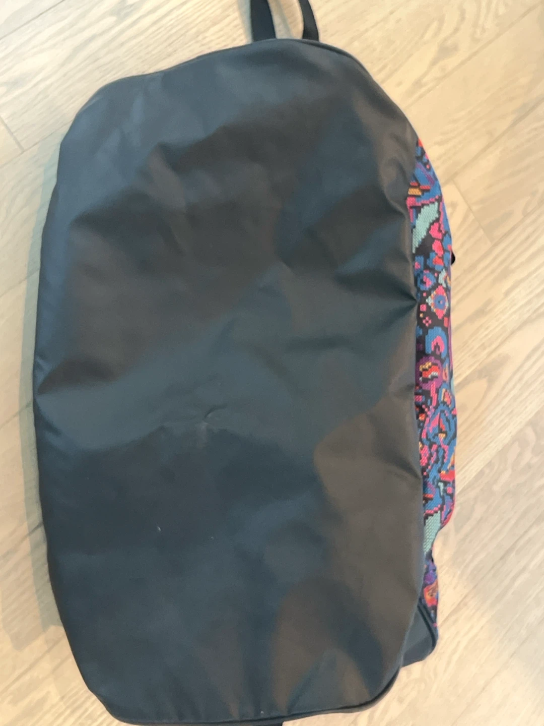 Nike Radiate Club Printed Duffel Bag - Black Multicolor Gym Bag - photo 2