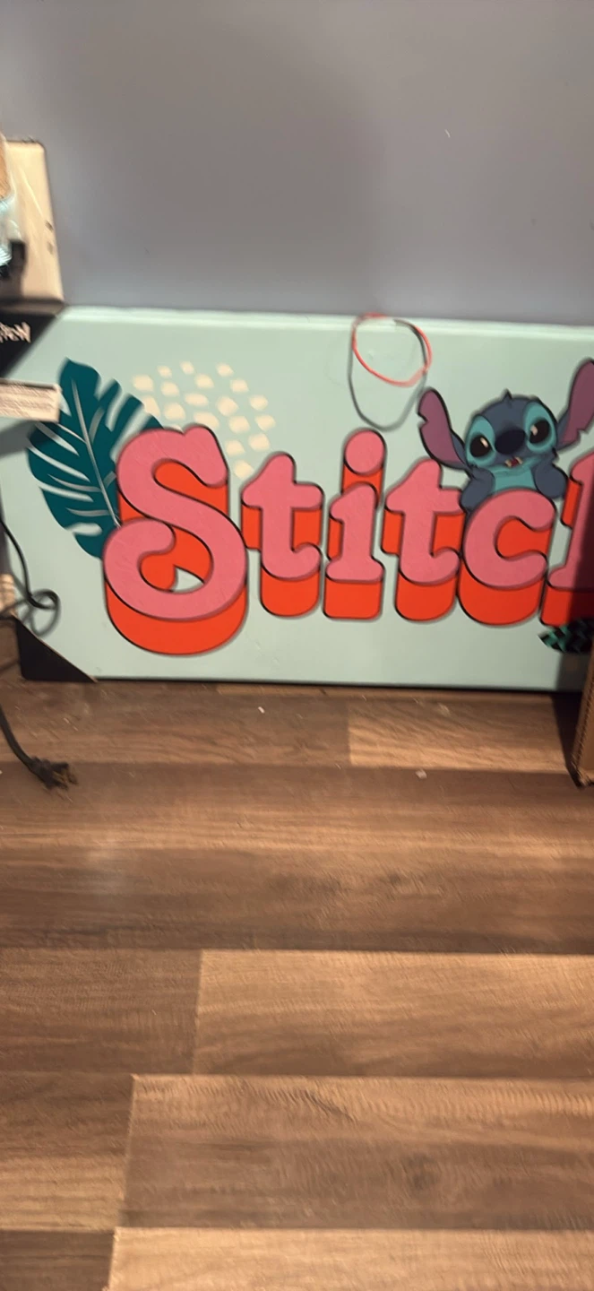 Disney Stitch Canvas Wall Art