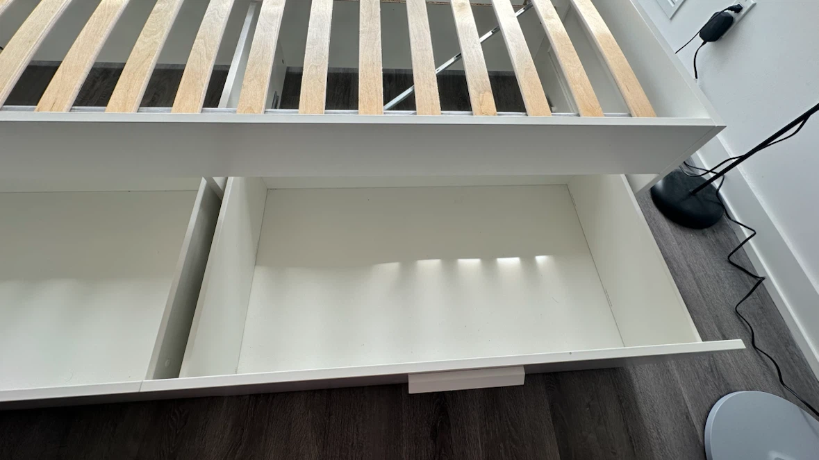 IKEA Brimnes Queen bed frame with storage- Queen - photo 4
