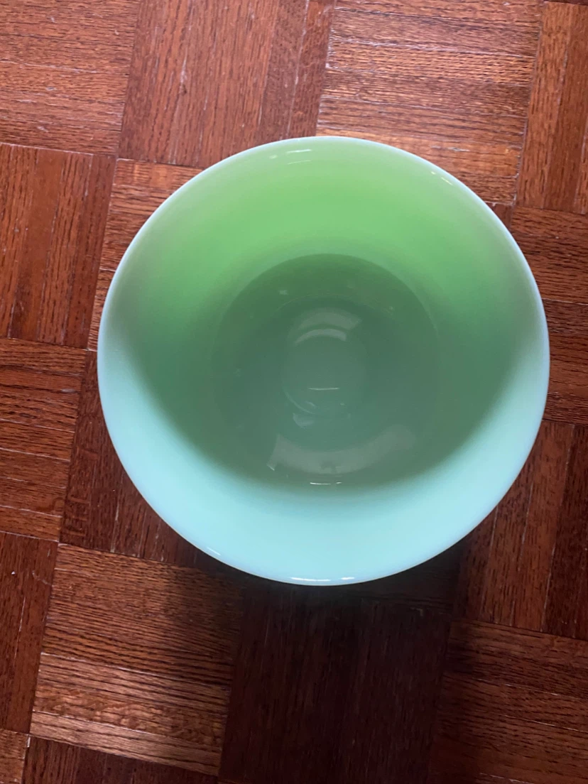 Vintage Fire-King Jadeite Mixing Bowl