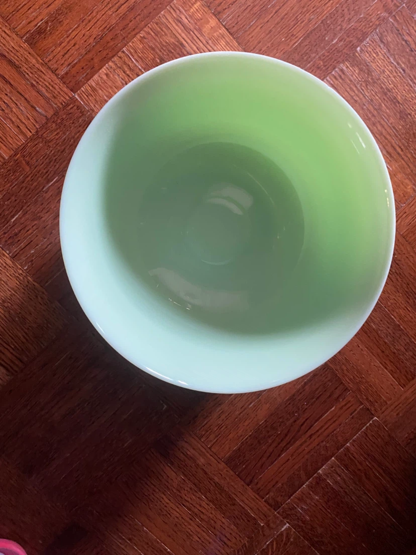 Vintage Fire-King Jadeite Mixing Bowl - photo 2