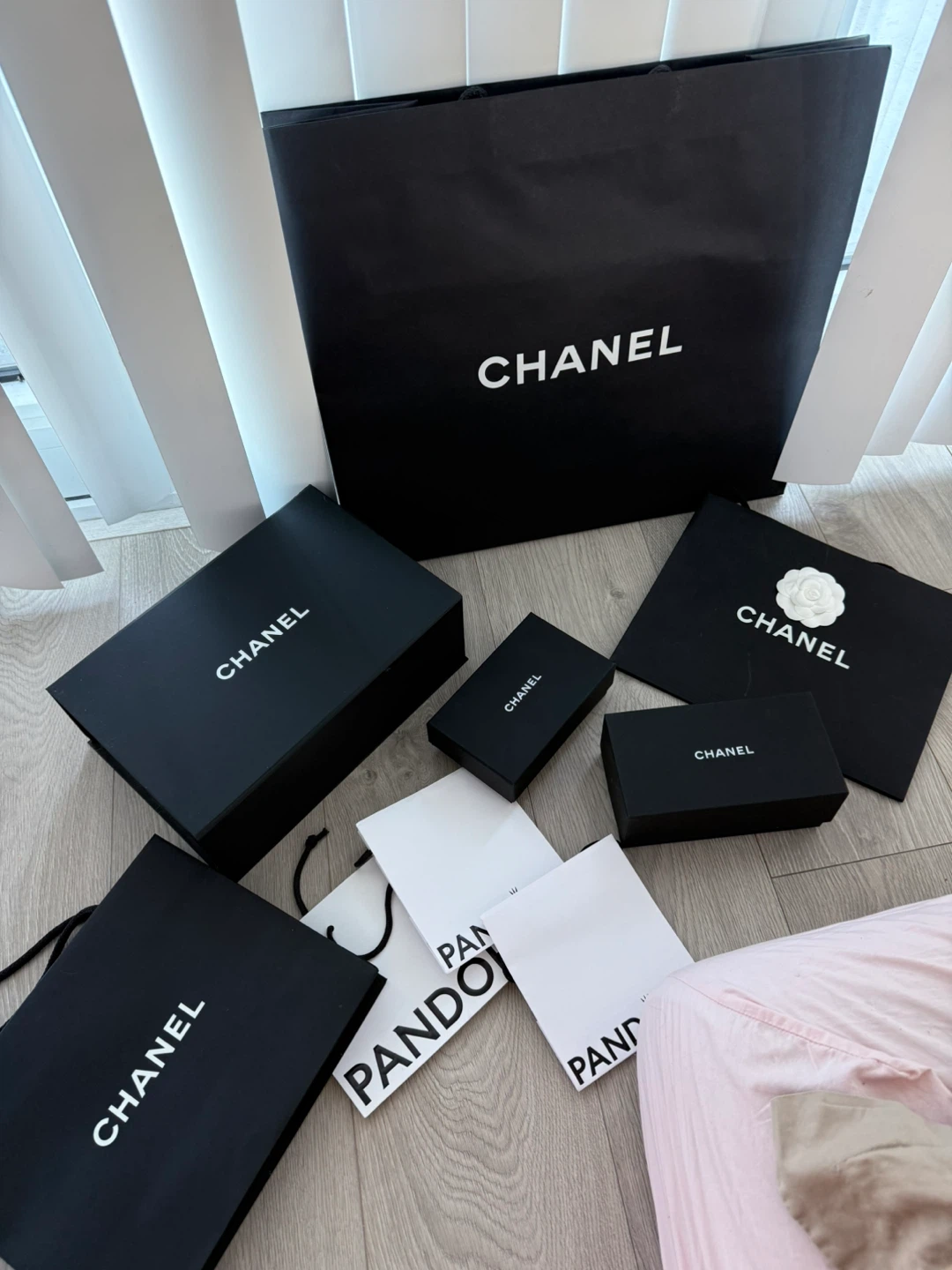 Assorted Chanel and Pandora Gift Bags and Boxes - photo 3
