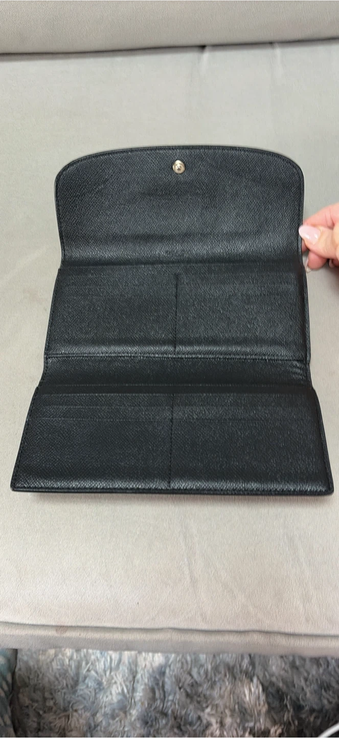 Black Coach pebbled leather wallet - photo 2